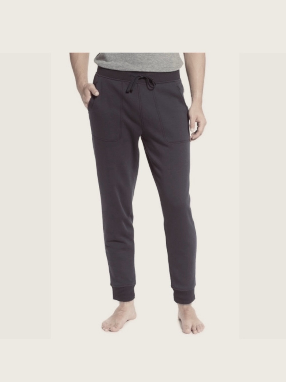 UGG Men's Charcoal Drawstring Joggers